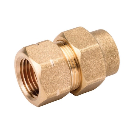 Home Improvement 0.75 in. dia. Brass Female Adapter HO150917